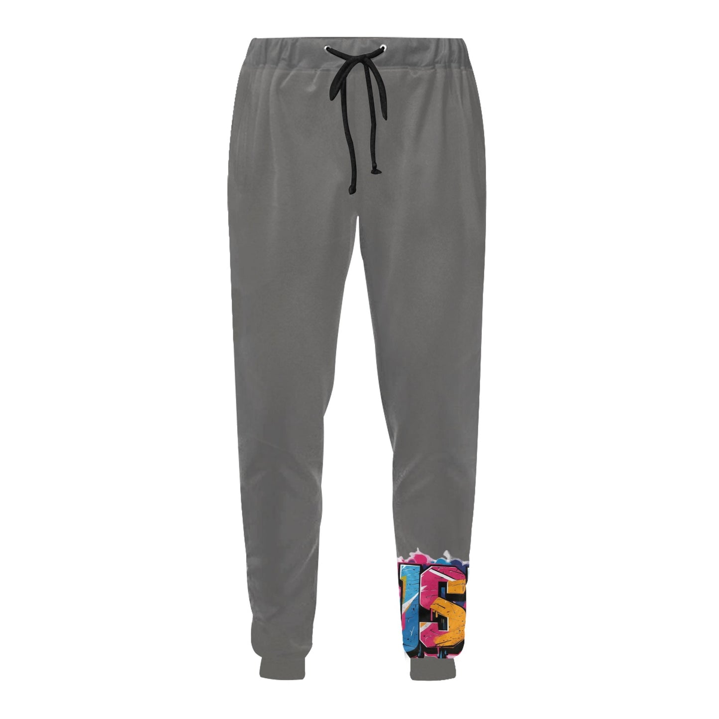 Pantaloni tuta baggy murales