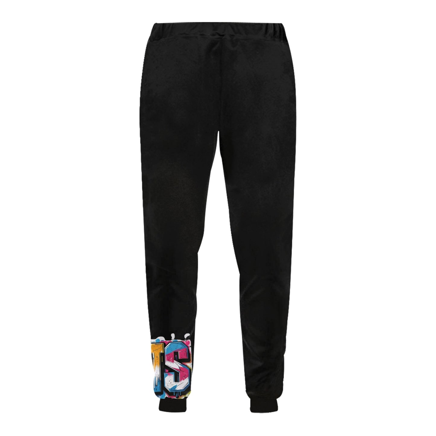 Pantaloni tuta baggy murales