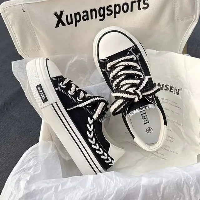 Sneakers Platform Canvas Gravity