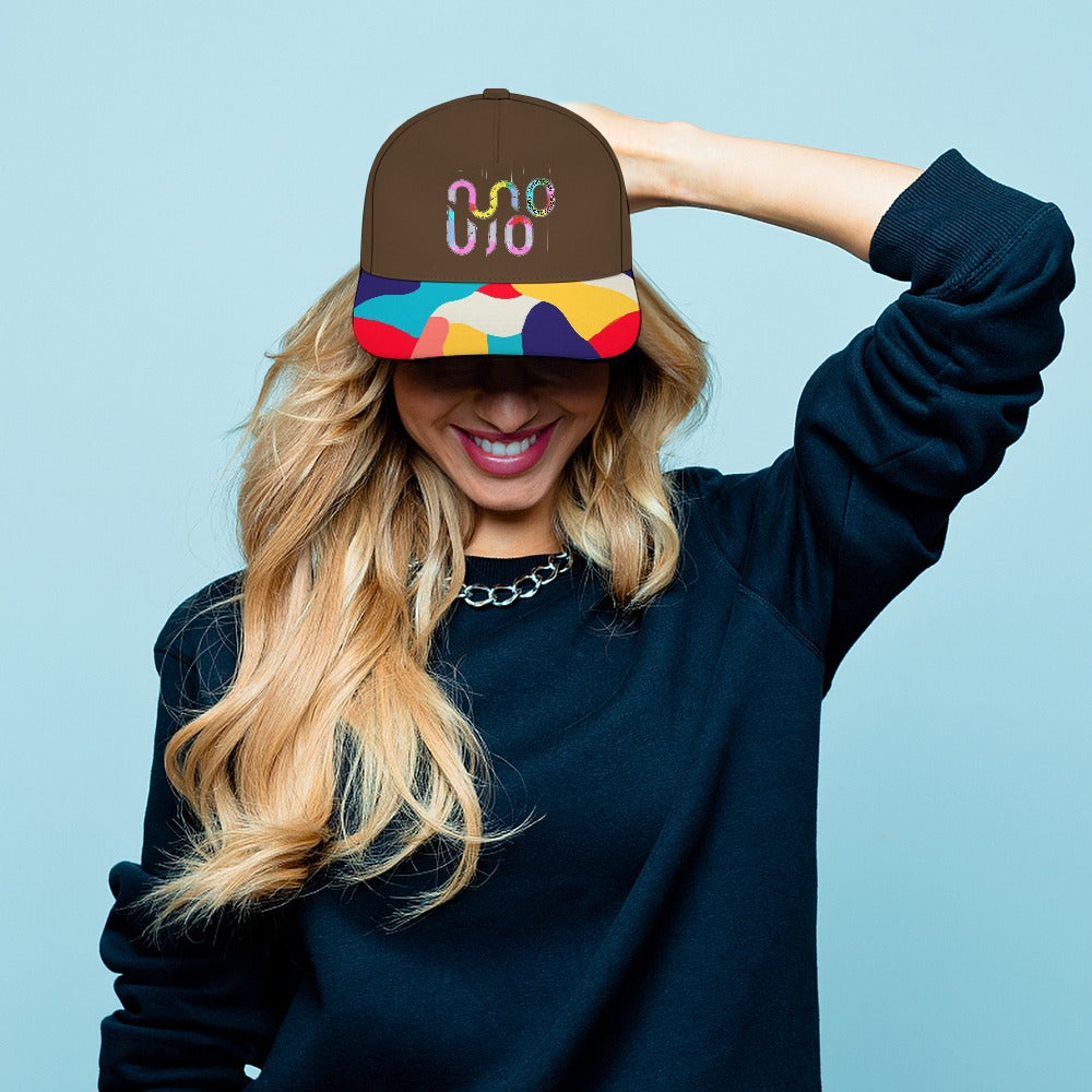 Cappello Unisex Marrone – Concrete Echoes Caffè Drop