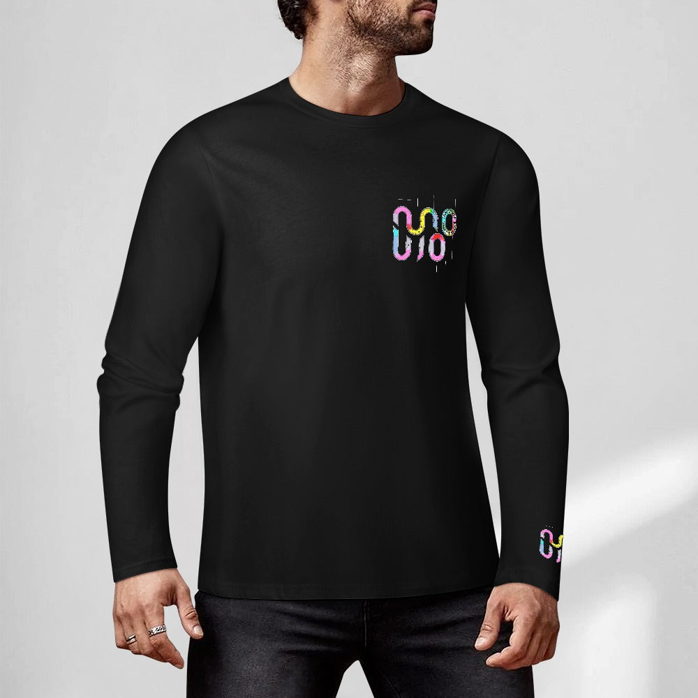 T-Shirt Uomo Manica Lunga Concrete Echoes – Core Drop