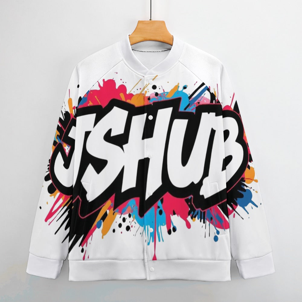 Giacca Baseball JSHub – Collezione Urban Streetwear 2025