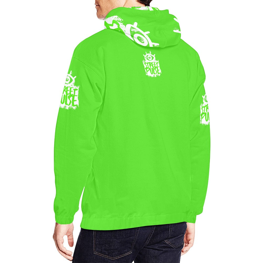 Felpa con cappuccio uomo “JS Street Pulse”