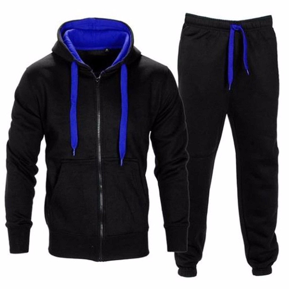 Tuta Solid Motion Set – Giacca con Zip + Jogger