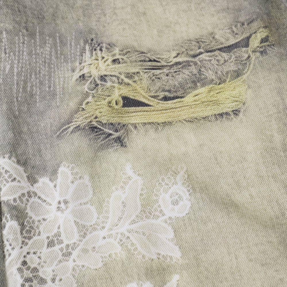 Jeans Uomo Stampa Digitale 3D Sbiaditi Street Style