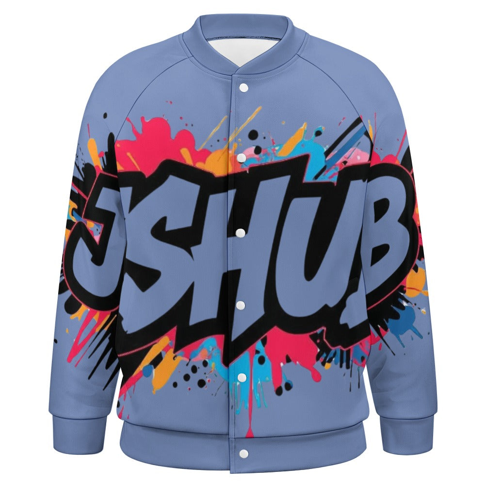 Giacca Baseball JSHub – Collezione Urban Streetwear 2025