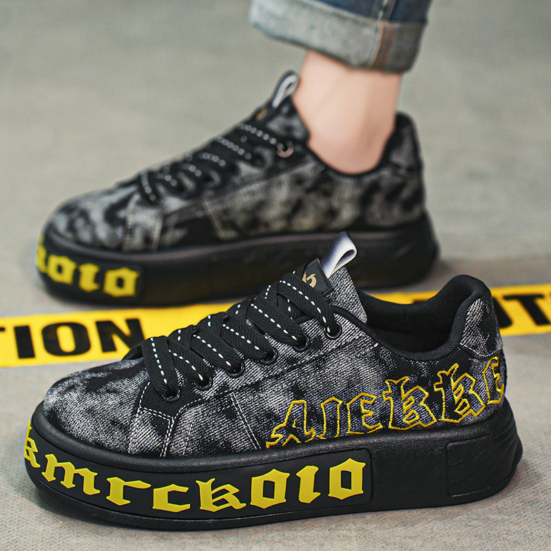 Scarpe Street Camo Core – Sneakers Uomo Basse Camouflage con Suola Spessa