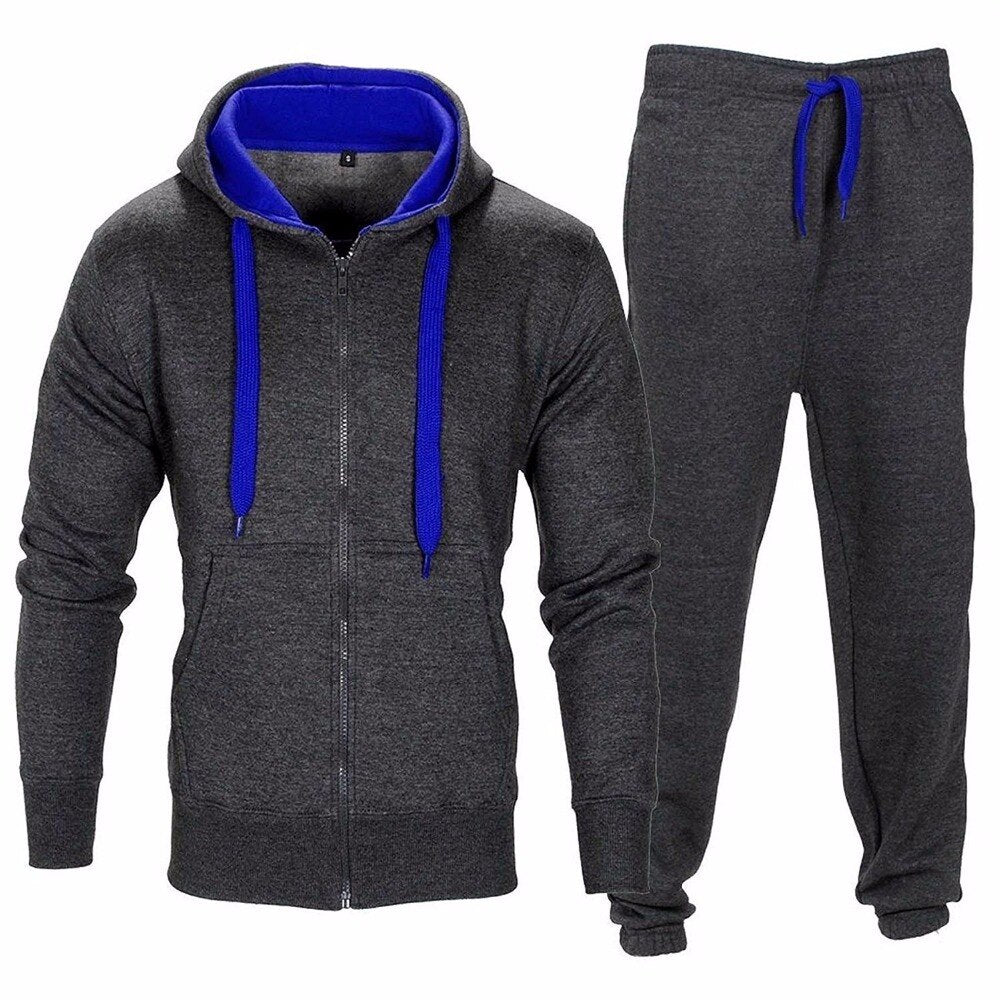 Tuta Solid Motion Set – Giacca con Zip + Jogger