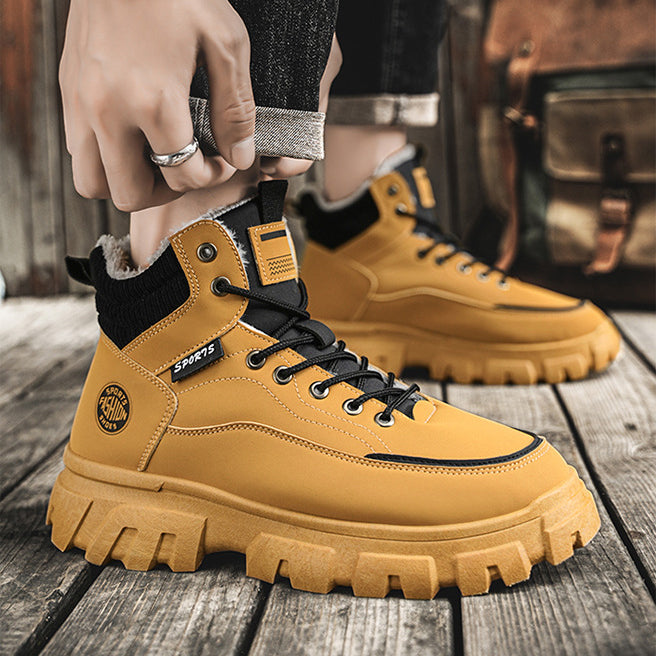 Stivali Urban Edge Uomo in Pelle Scamosciata