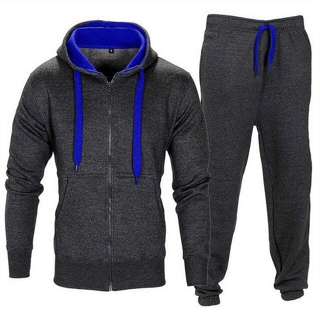 Tuta Solid Motion Set – Giacca con Zip + Jogger