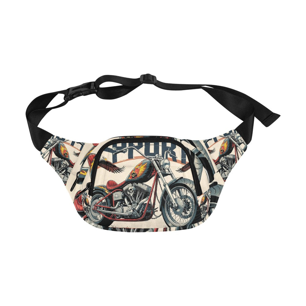 Marsupio Unisex con Tasca Frontale - Collezione Fuel | JSHub.it
