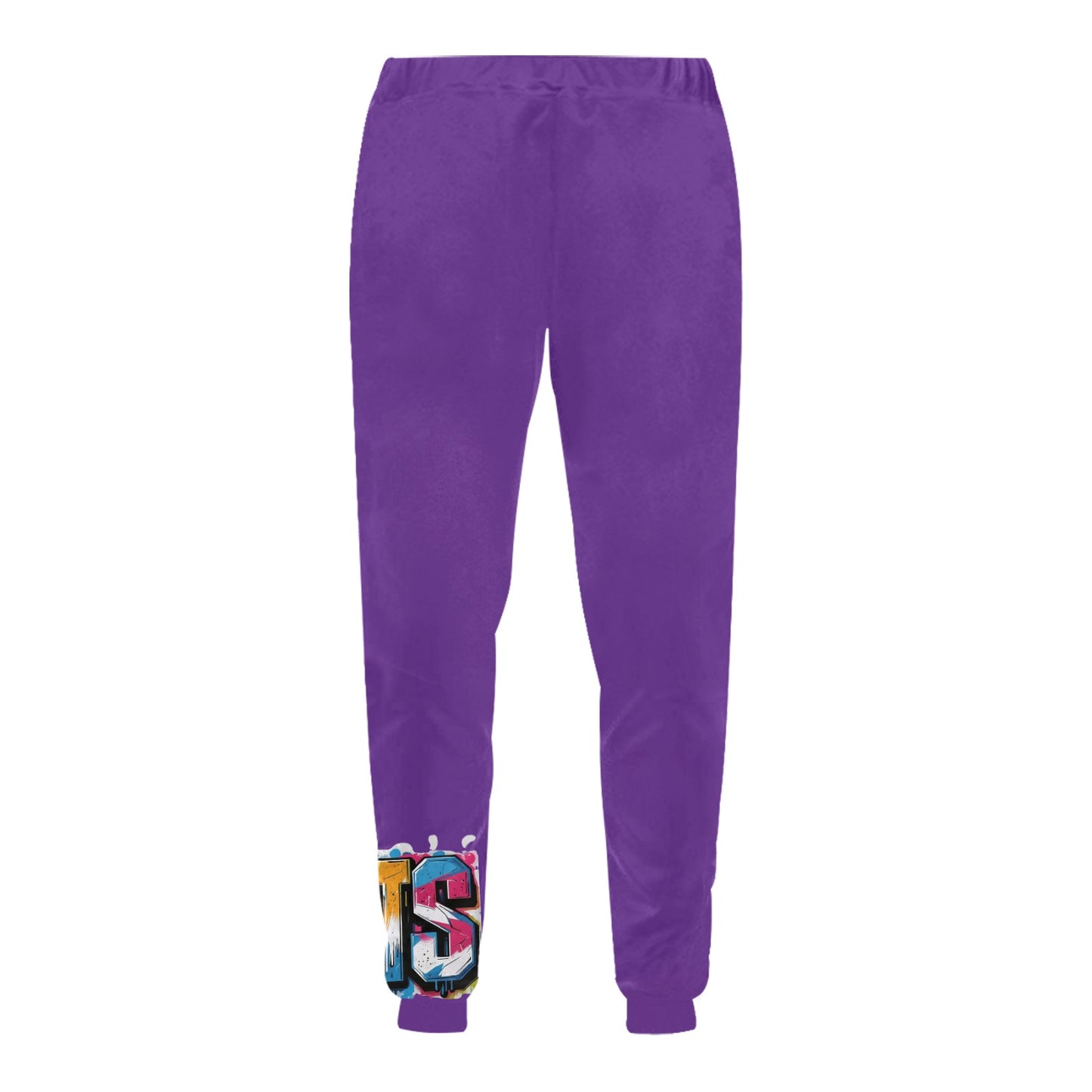 Pantaloni tuta baggy murales