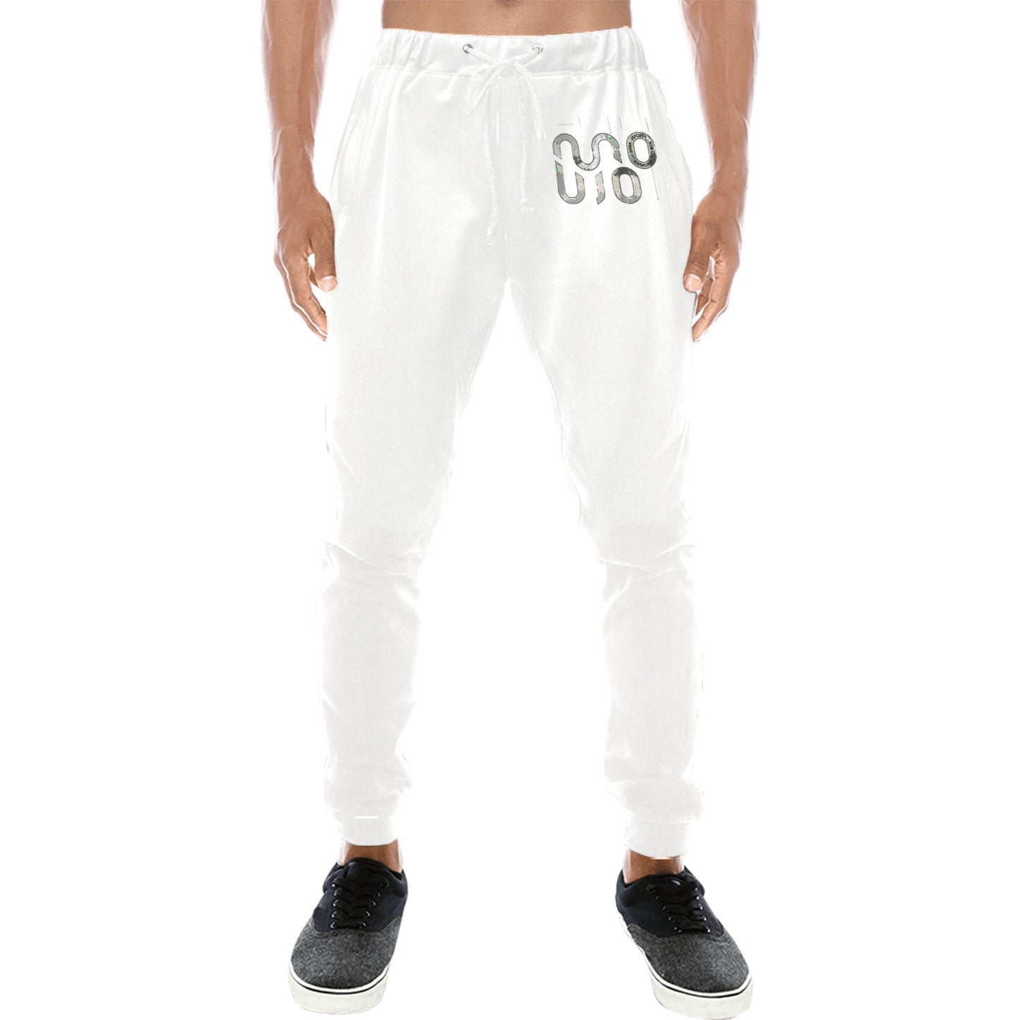 PANTALONE Concrete Echoes – Geometry Joggers