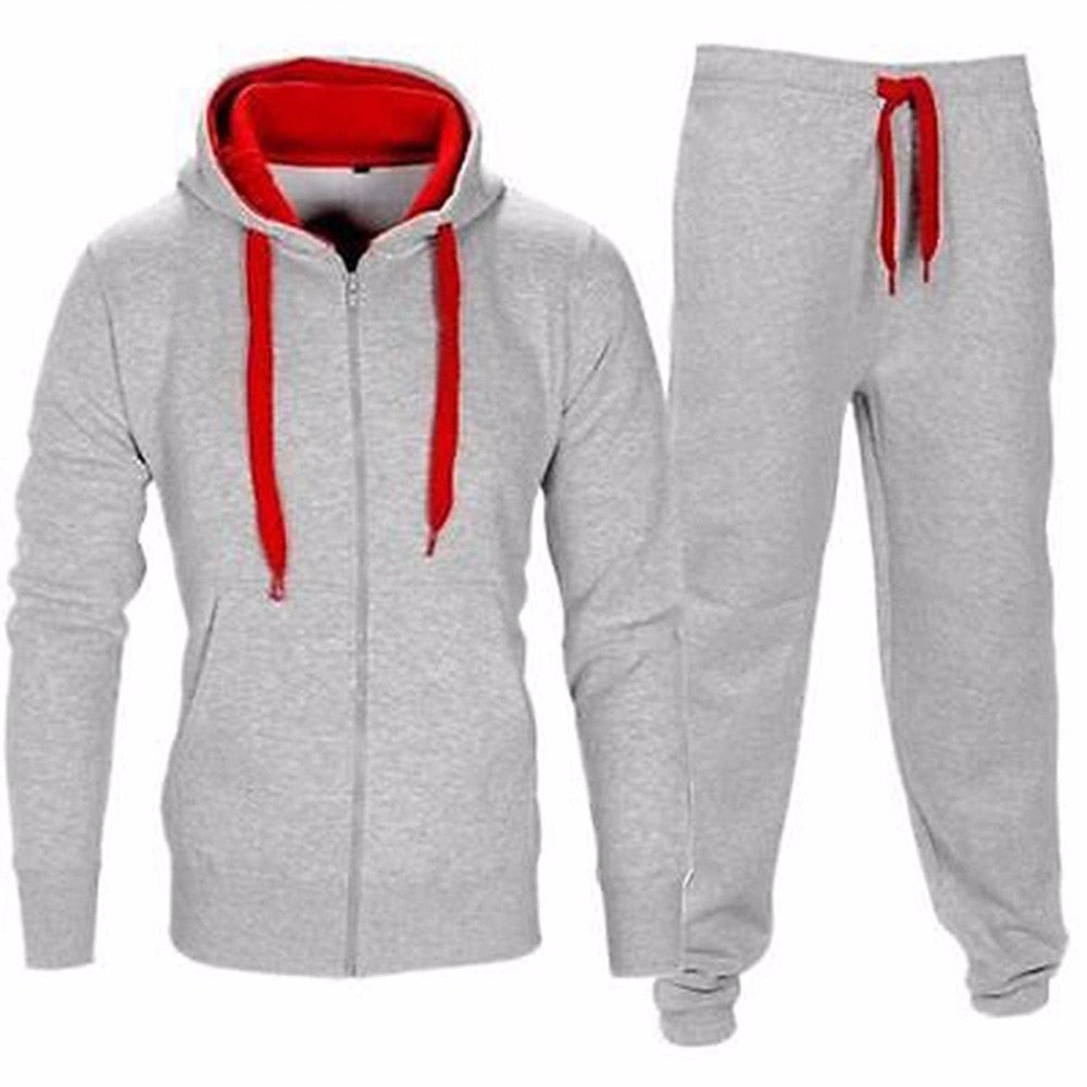 Tuta Solid Motion Set – Giacca con Zip + Jogger