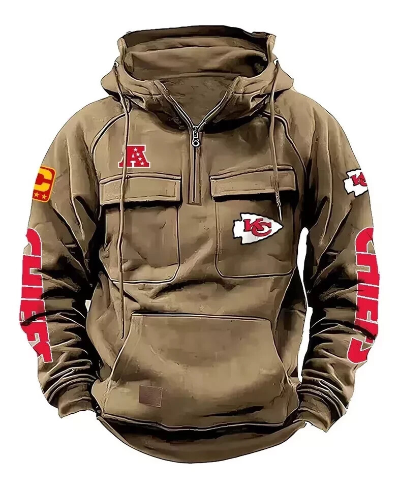 Felpa "Urban Legacy" con Cappuccio e Tasca Frontale