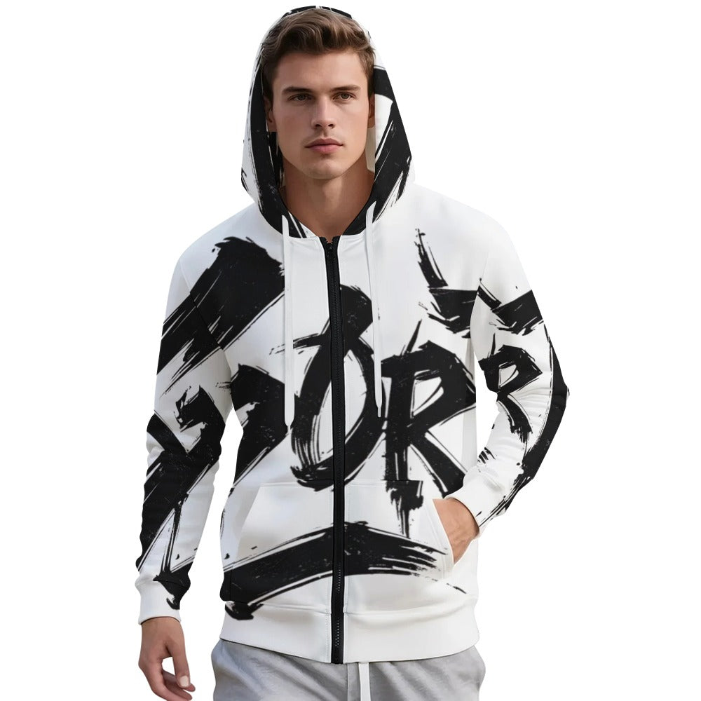 Felpa JSPORTS Momo M01 – Dominio Bianco Nero