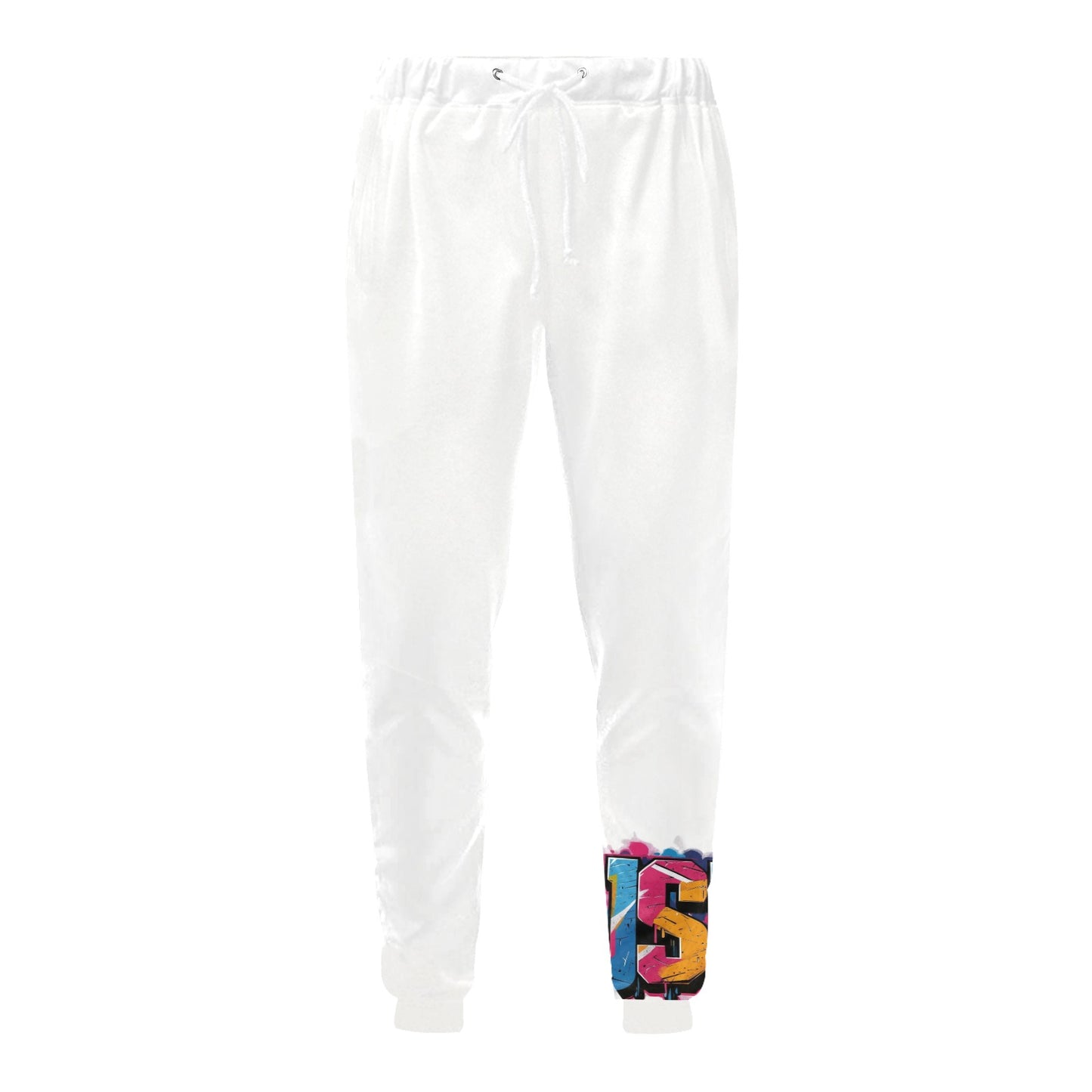 Pantaloni tuta baggy murales