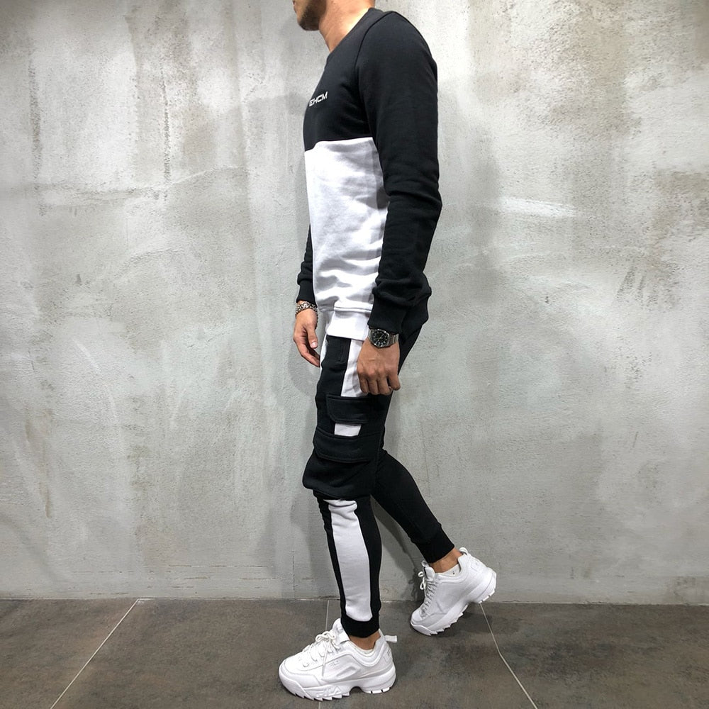 Tuta Streetcode Set – Felpa + Cargo Jogger Multitasche