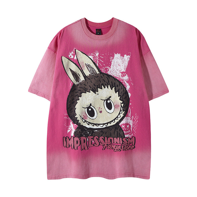 T-shirt Cartoon Spray Street