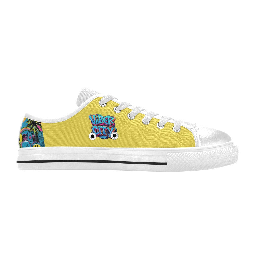 Scarpa bassa uomo canvas Viber City – Urban Yellow