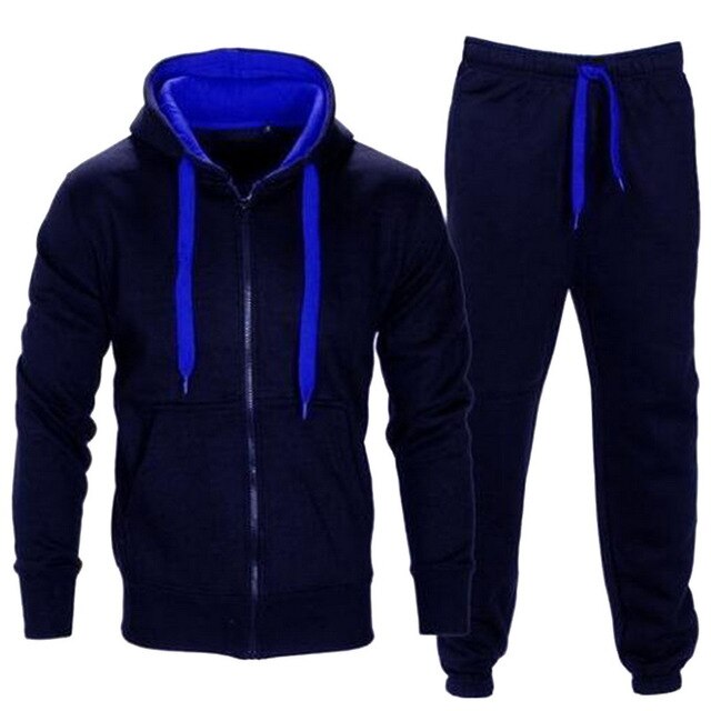 Tuta Solid Motion Set – Giacca con Zip + Jogger