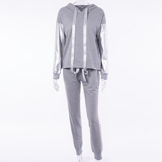 Tuta Street Edge PU Zip – Hooded Set Felpa + Jogger