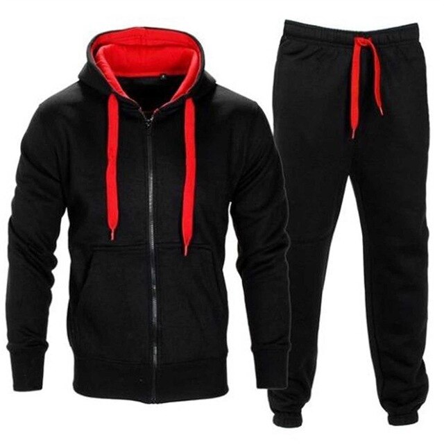 Tuta Solid Motion Set – Giacca con Zip + Jogger