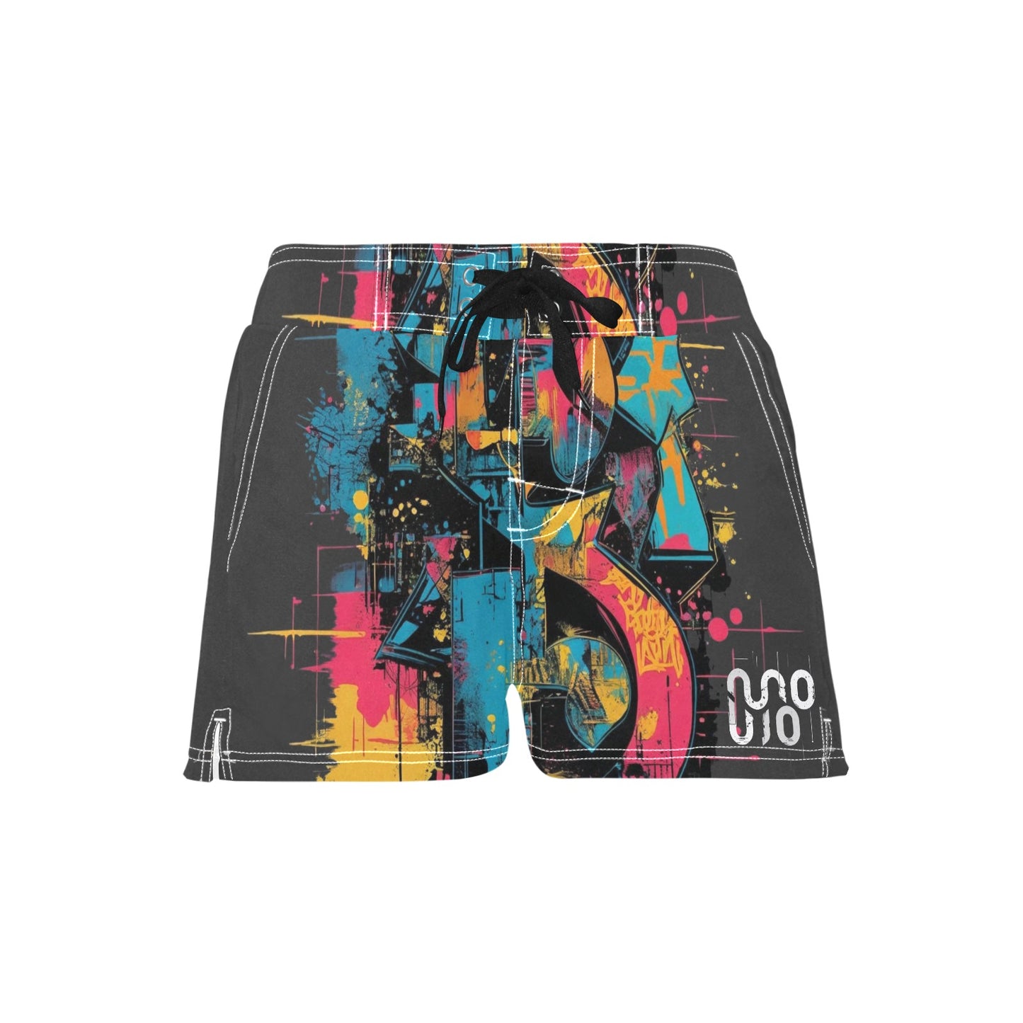 Bermuda Donna | Urban Graffiti Edition Concrete Echoes – Linea V-neck “Visual Riot”