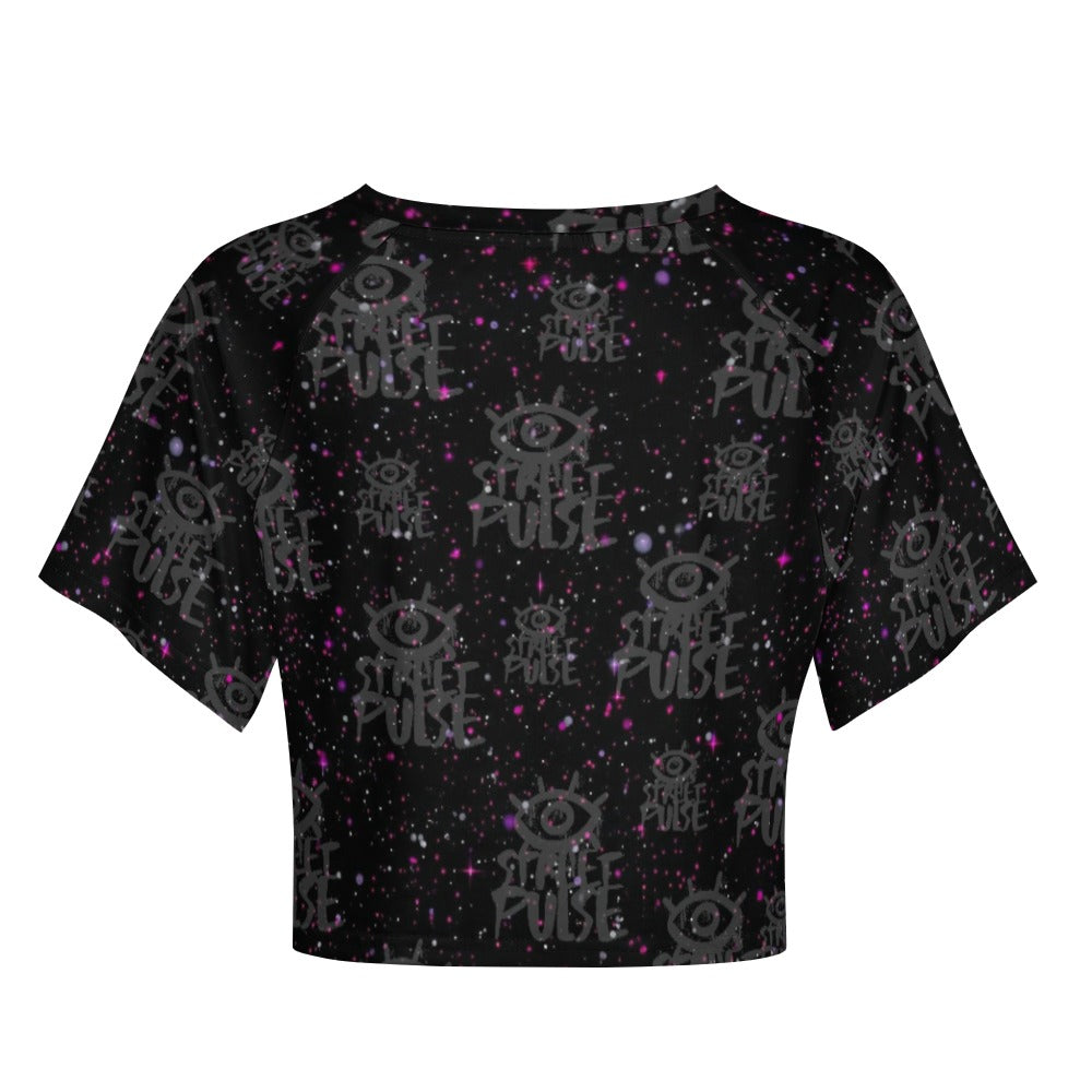 T-shirt corta donna “Dark Nova” – Collezione JS Street Pulse