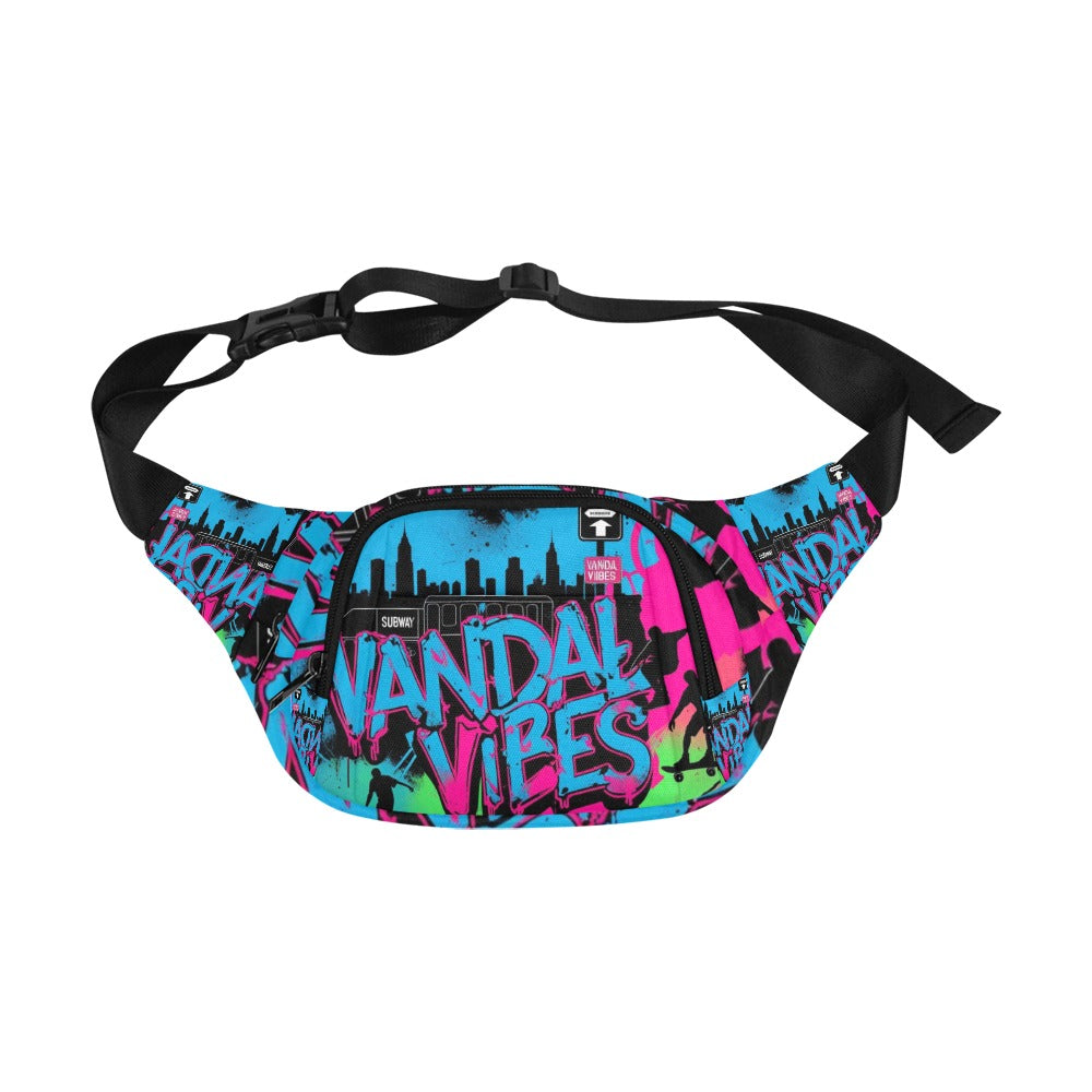 Marsupio Unisex con Tasca Frontale – Collezione Vandal Vibes | JSHub.it