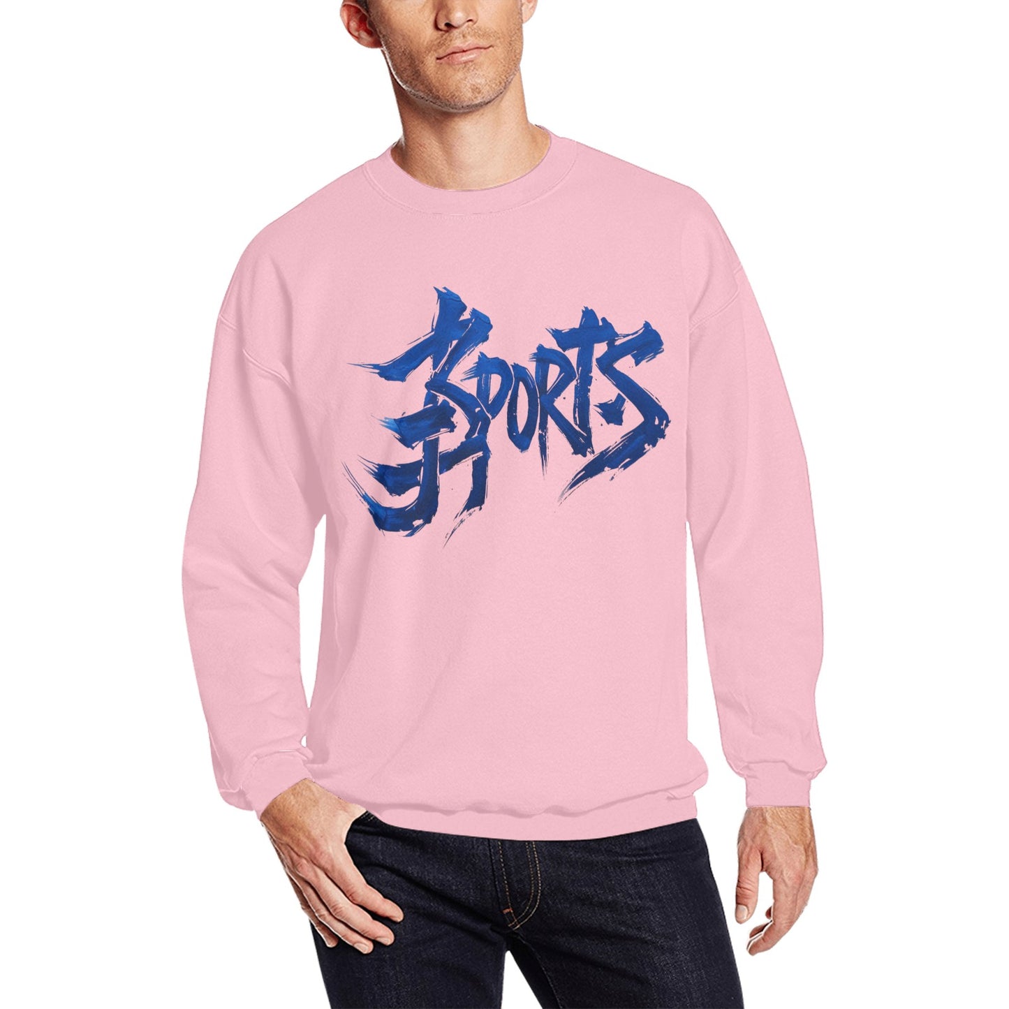 Felpa Uomo "JSPORTS Mono H18 Color Series" – Girocollo