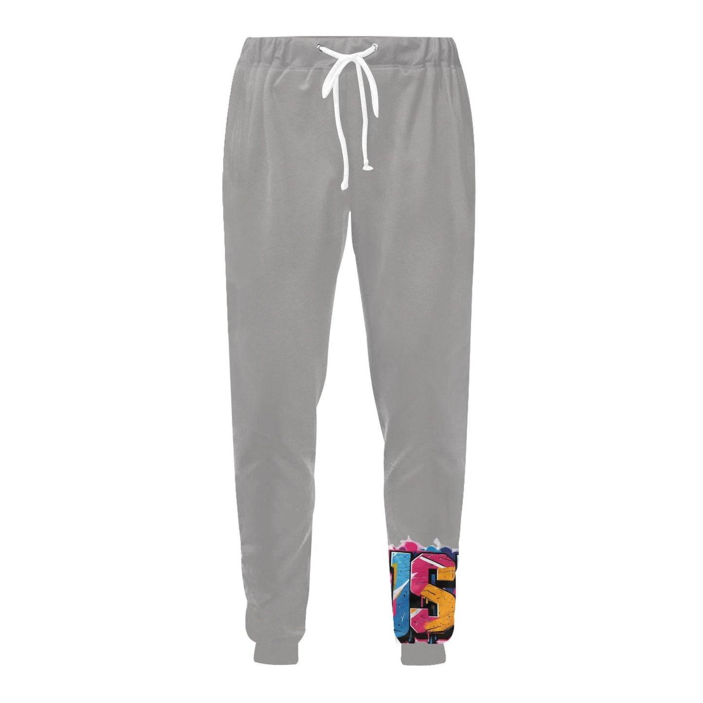 Pantaloni tuta baggy murales
