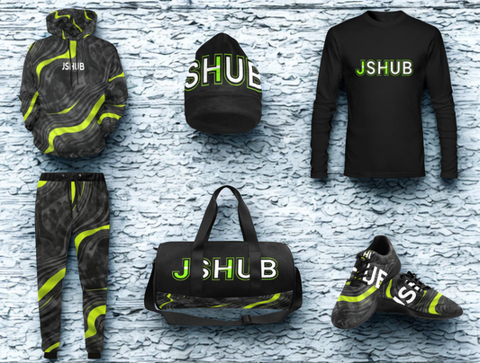 Neon Flow Collection JSHUB lo streetwear che accende la città