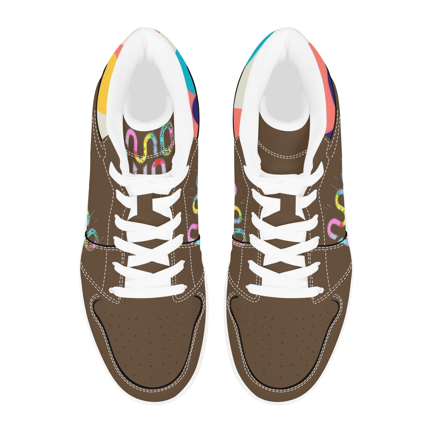 Sneakers Alte Uomo Concrete Echoes – Caffè Drop