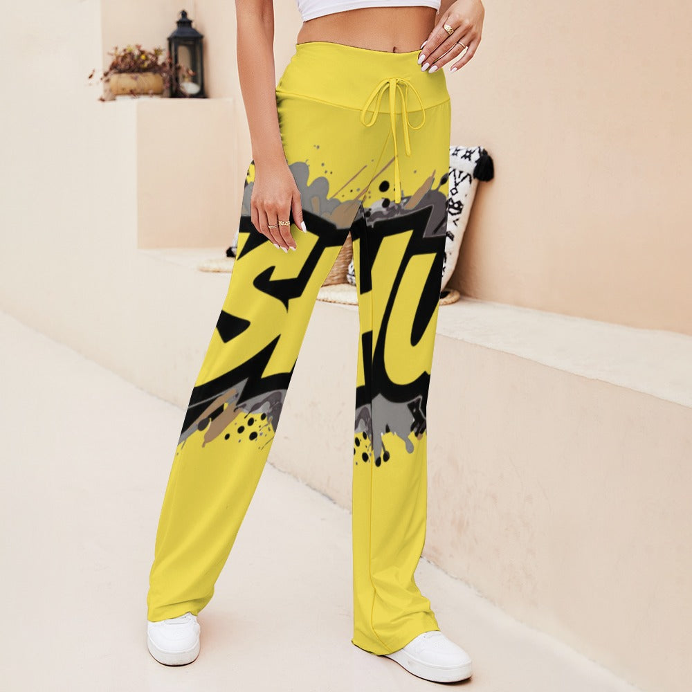 Pantaloni da Yoga JSHub Donna – Comfort e Stile in Bianco e Nero