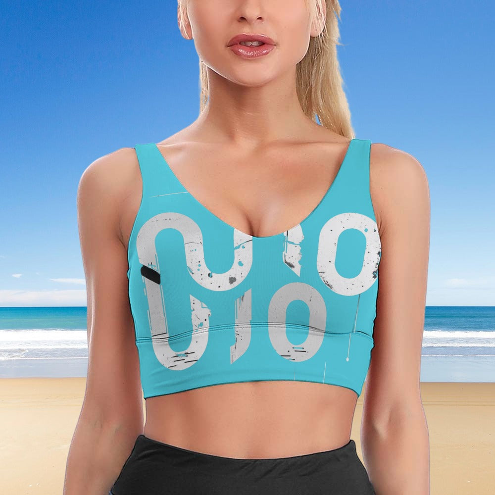 Reggiseno sportivo donna “Urban Echo Bra” – Concrete Echoes