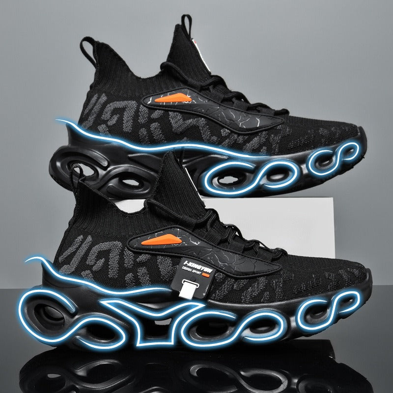 Scarpe Casual Fly Woven Lama di Coltello