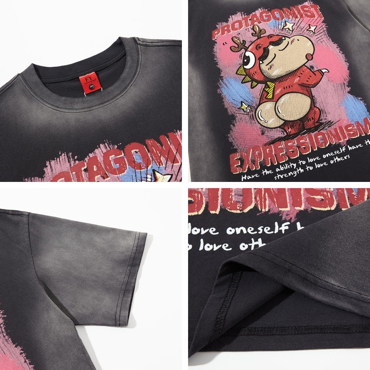 T-shirt Shin-chan Graffiti