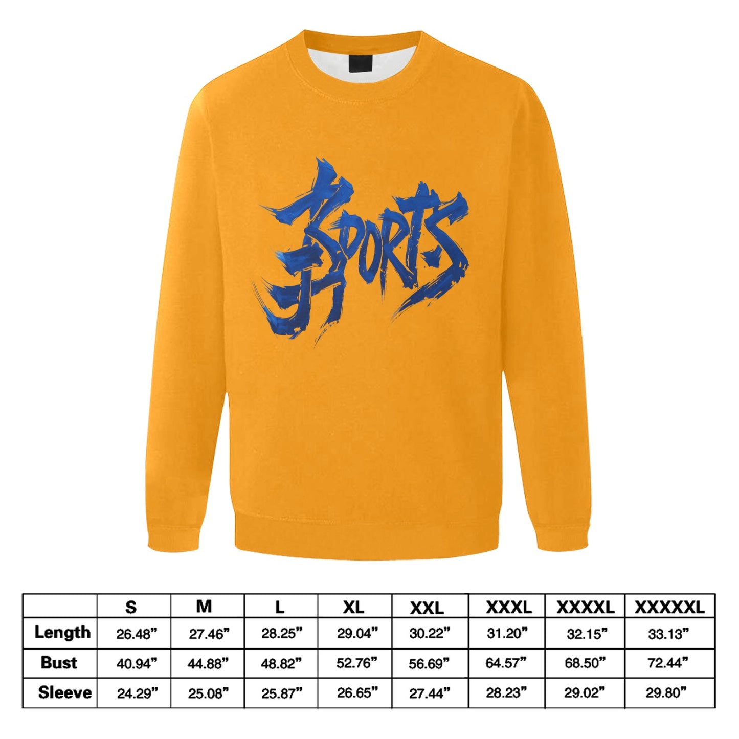 Felpa Uomo "JSPORTS Mono H18 Color Series" – Girocollo