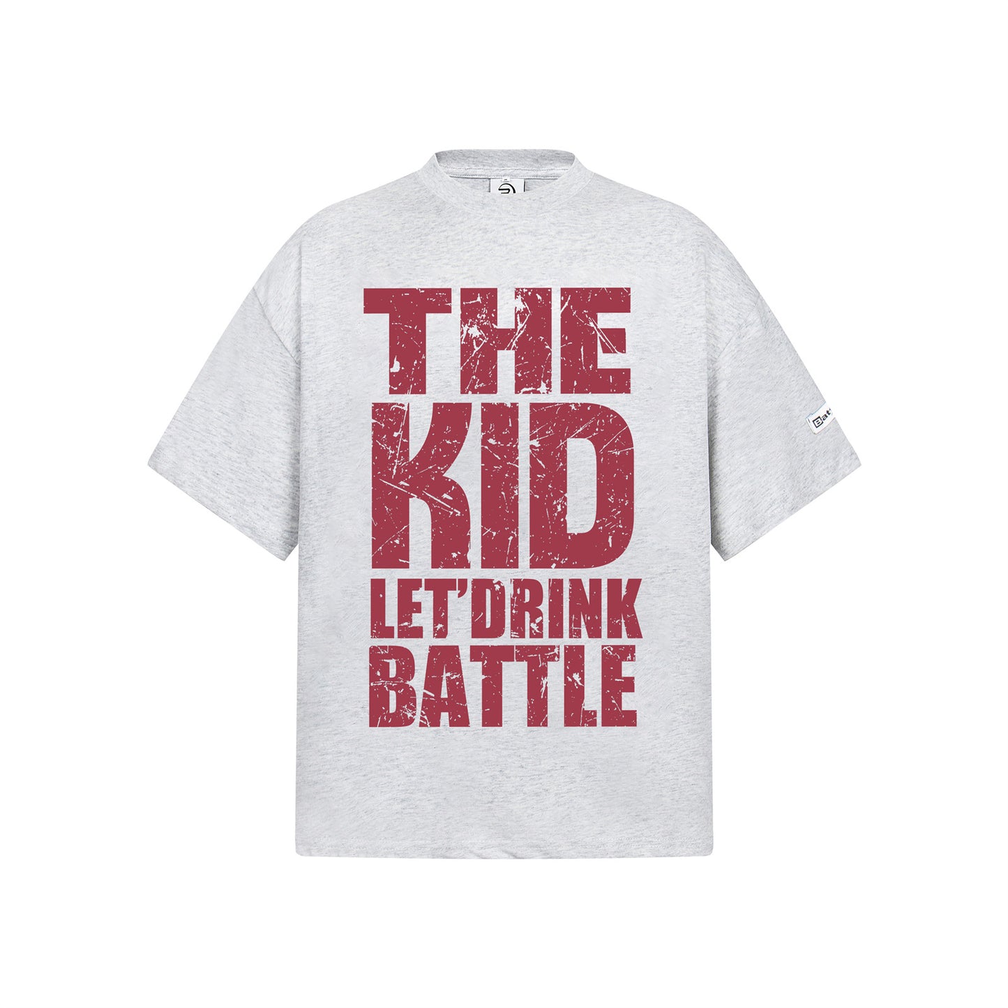 T-shirt Vintage Fade Letters