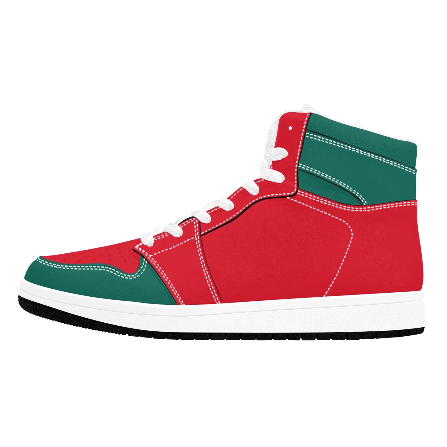 Sneakers High Top Italy Uomo Bianche Tricolore JSHUB Winter Nation 2026 Streetwear