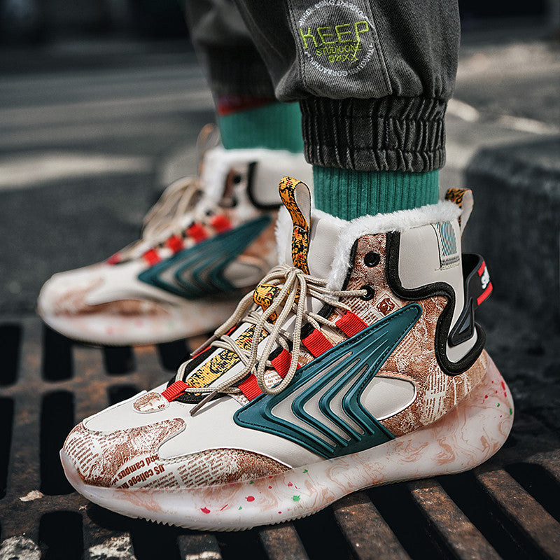 Scarpe da corsa Graffiti Glow Sneakers Alte