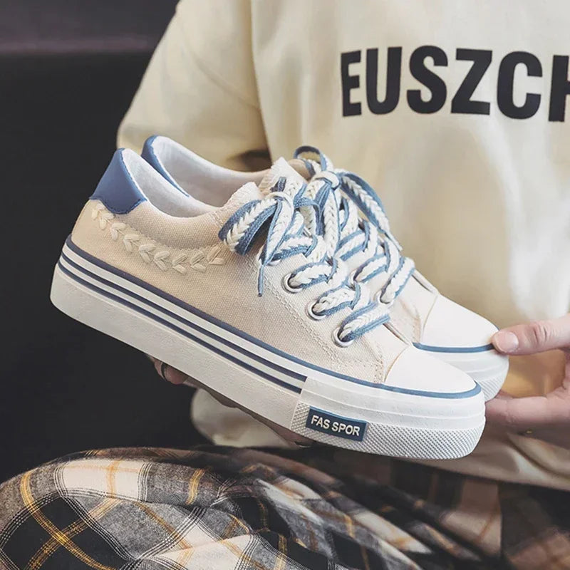 Sneakers Platform Canvas Gravity