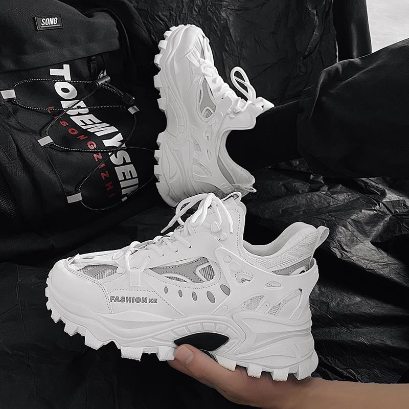 Sneakers Uomo JSHUB Urban Grid SS26 Streetwear Suola Spessa