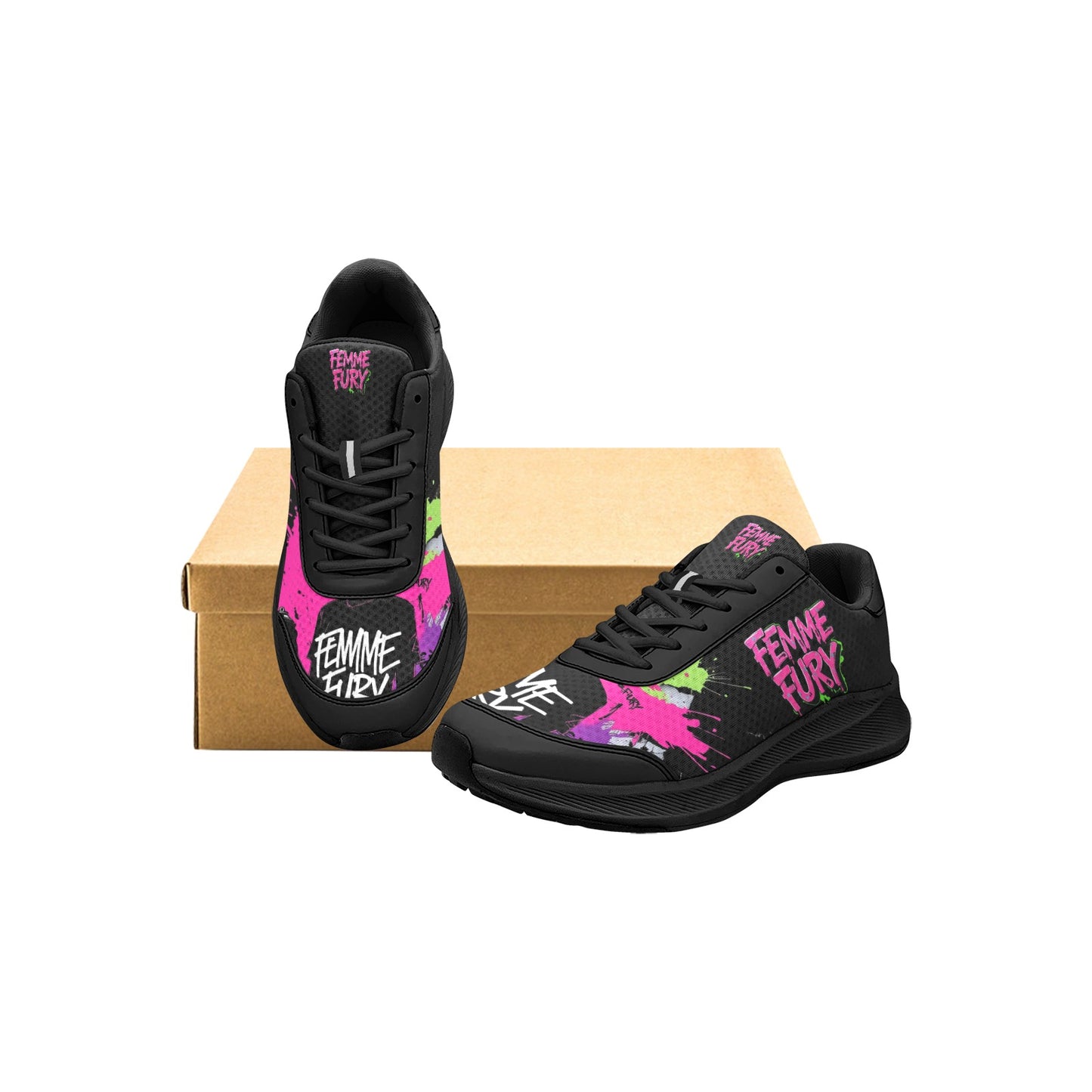 Scarpa running donna nera Femme Fury