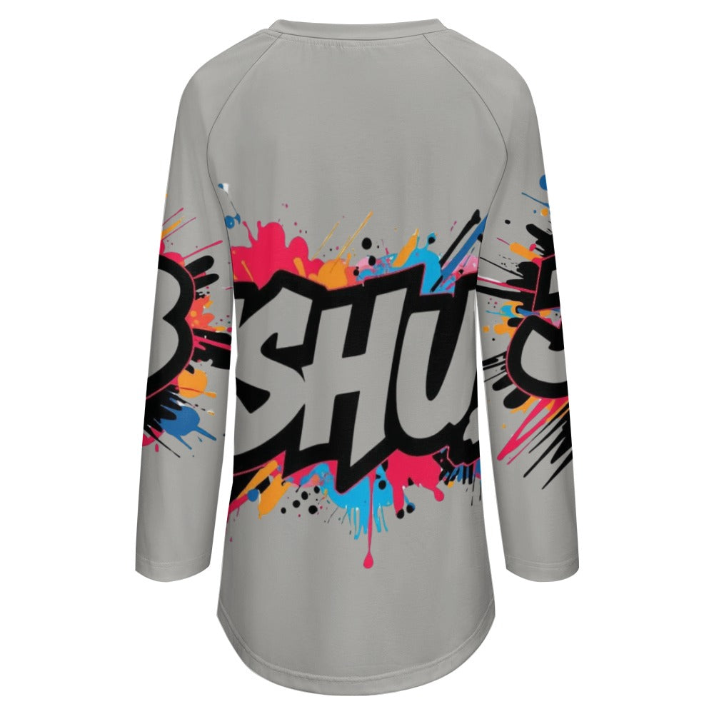 Maglia Unisex JSHub Maniche Raglan – Stile Casual con Contrasti