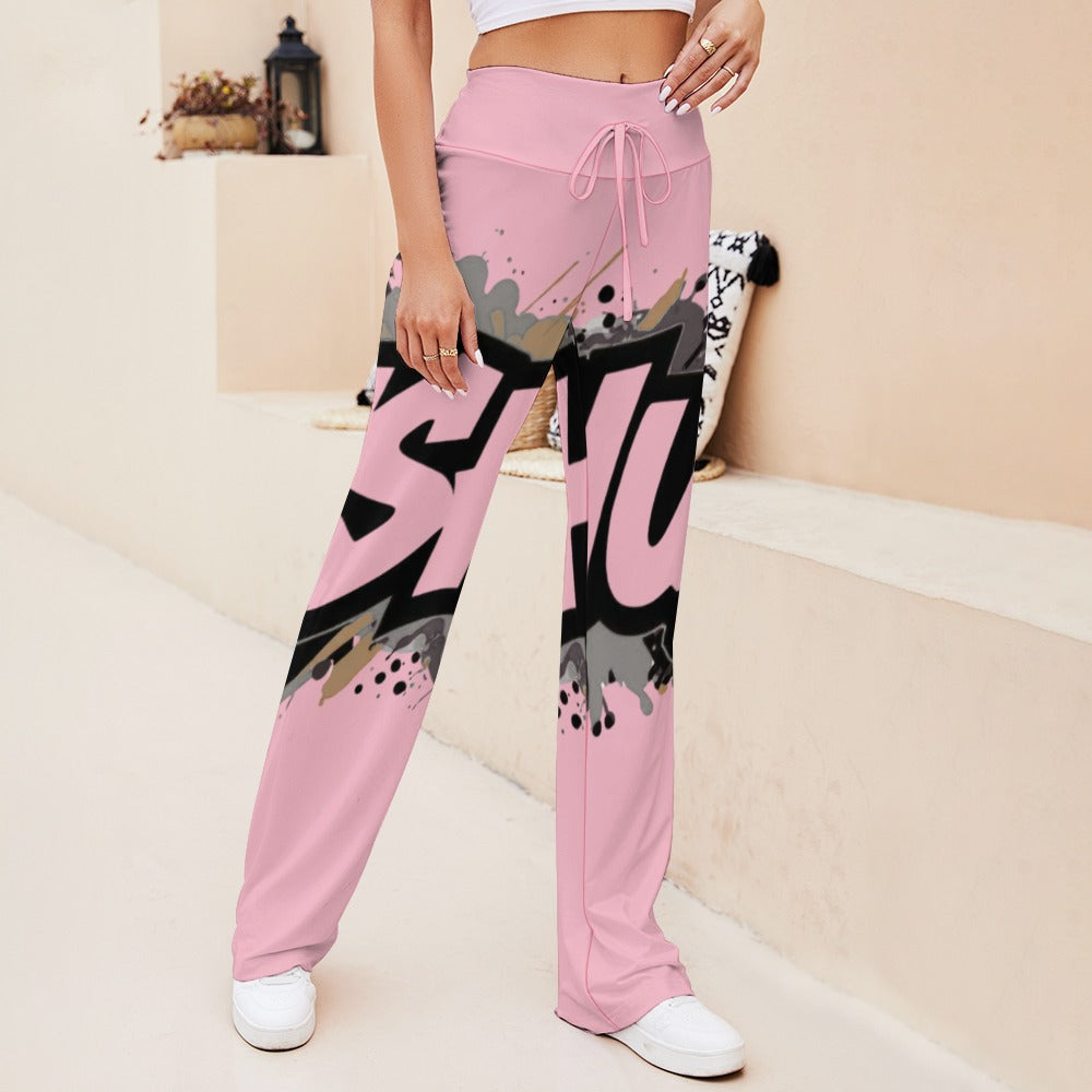 Pantaloni da Yoga JSHub Donna – Comfort e Stile in Bianco e Nero