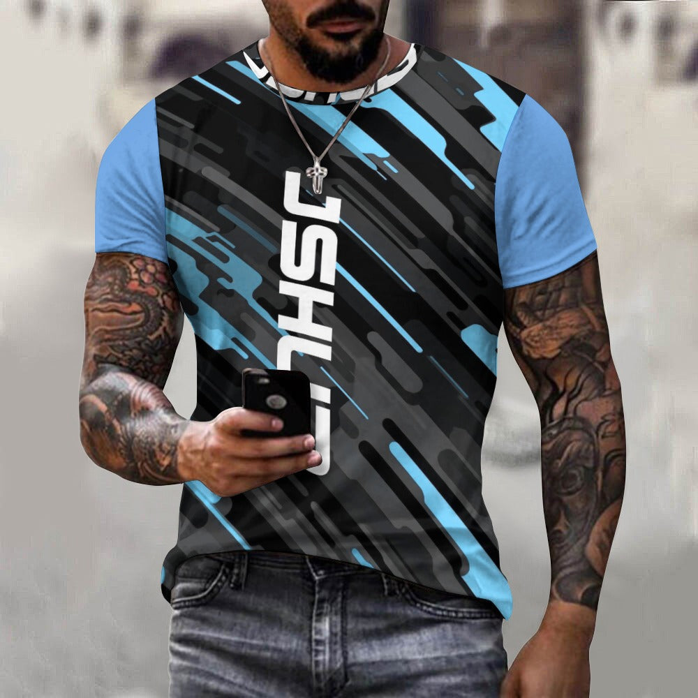 JS HUB Motion Core T-Shirt Uomo Streetwear Cotone Premium