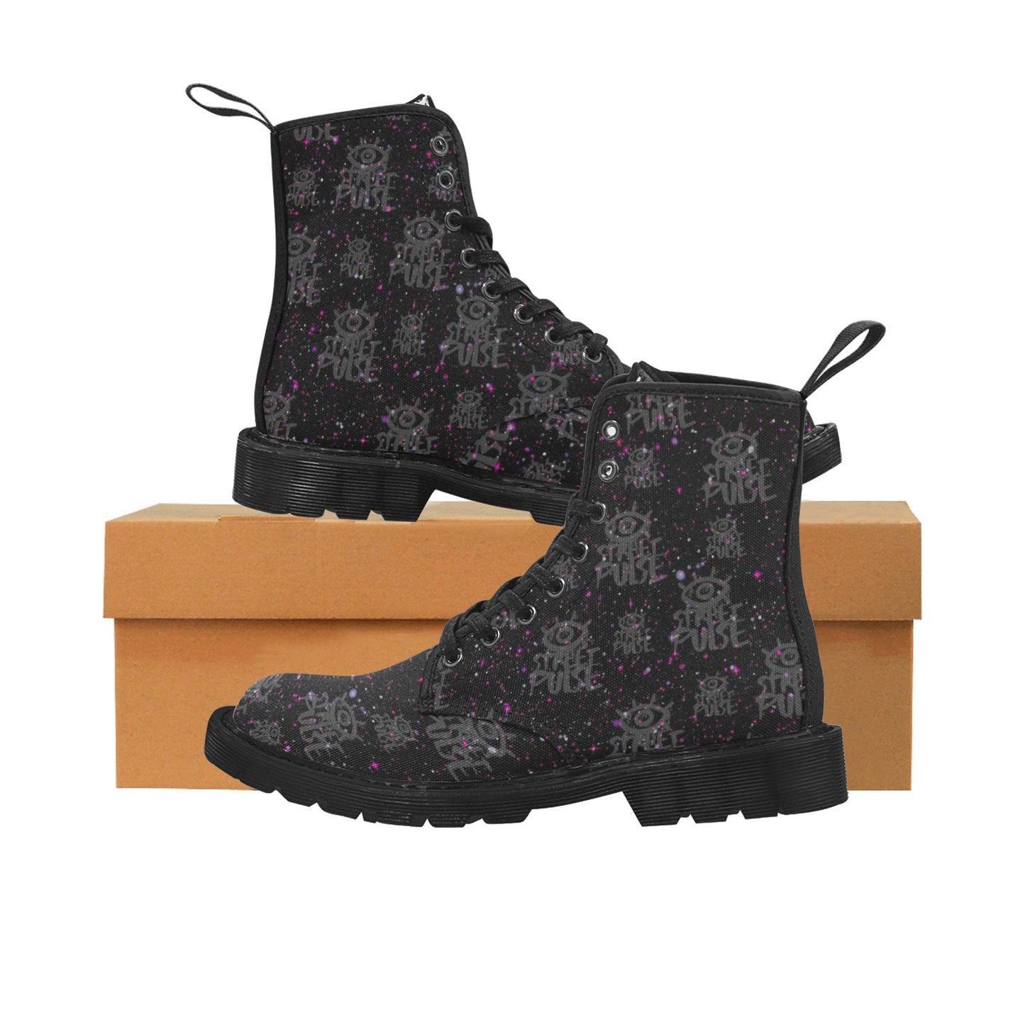 Stivali donna “Cosmic Pulse Black” – Collezione JS Street Pulse