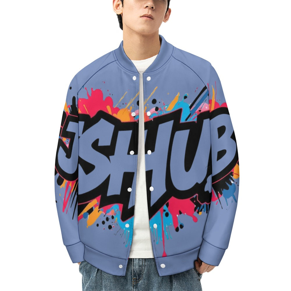 Giacca Baseball JSHub – Collezione Urban Streetwear 2025